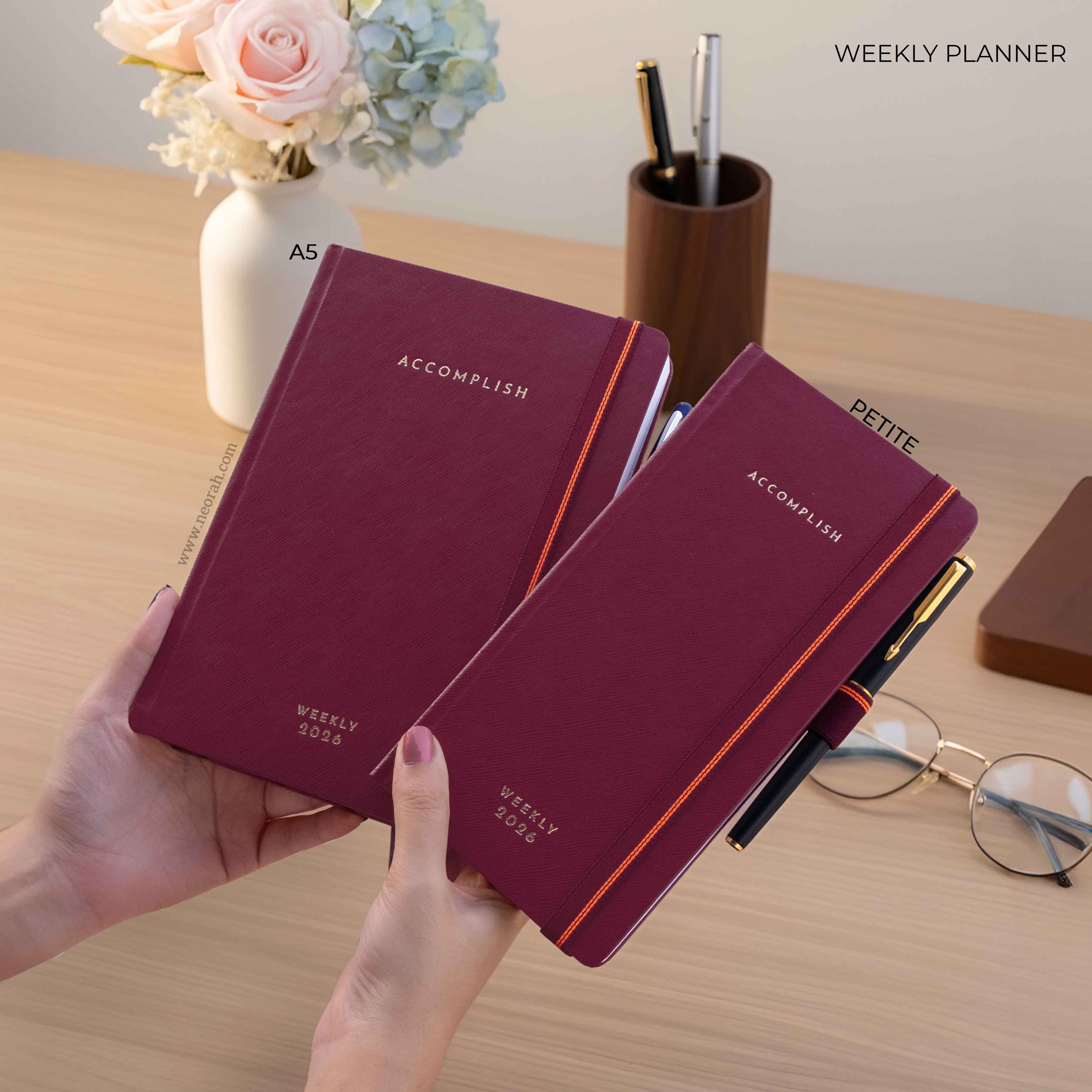 A5 - 2026 - WEEKLY PLANNER - HARD COVER - Image 18