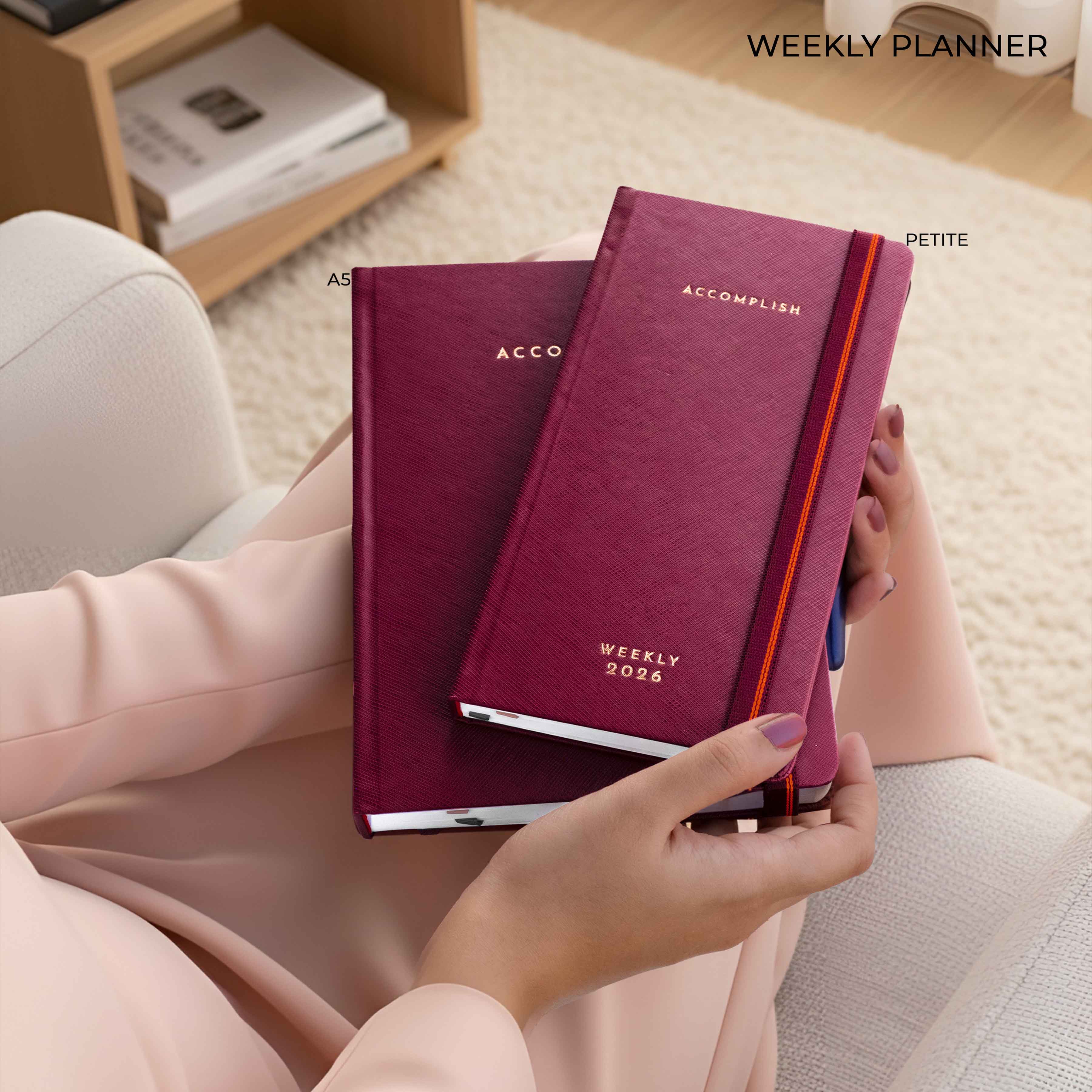 A5 - 2026 - WEEKLY PLANNER - HARD COVER - Image 19