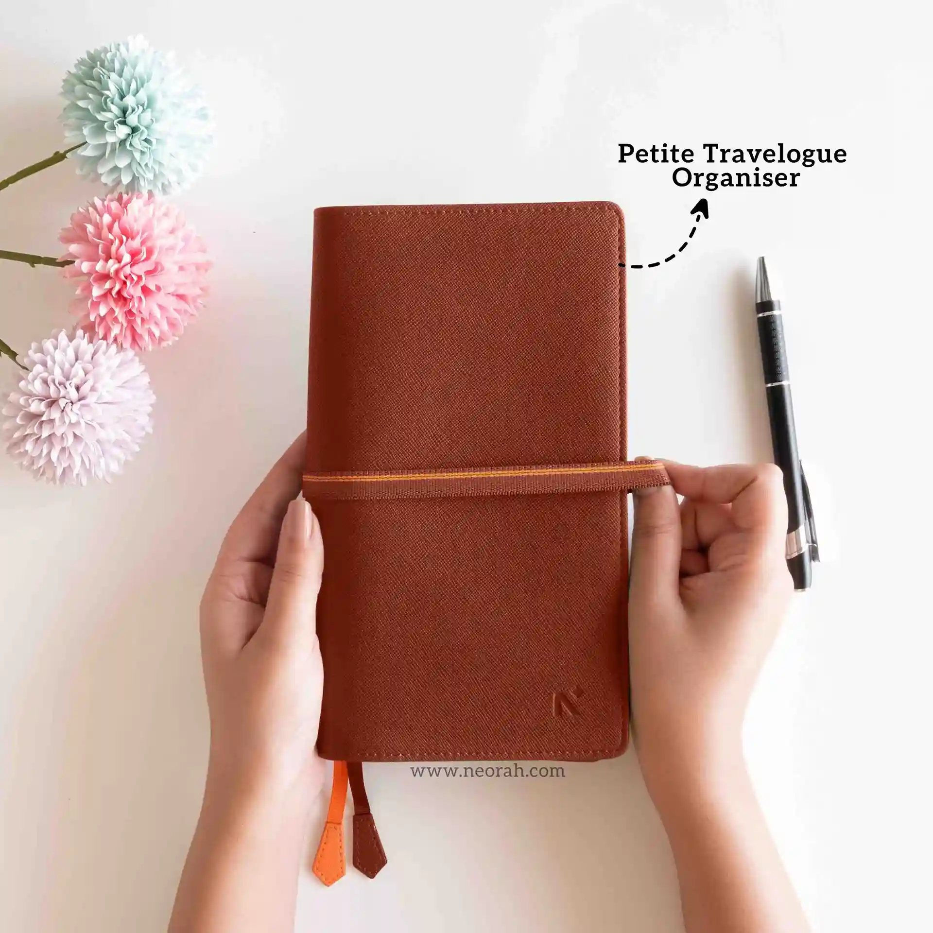 PETITE - REFILLABLE TRAVELOGUE ORGANISER - TRAVELLERS NOTEBOOK - Image 10