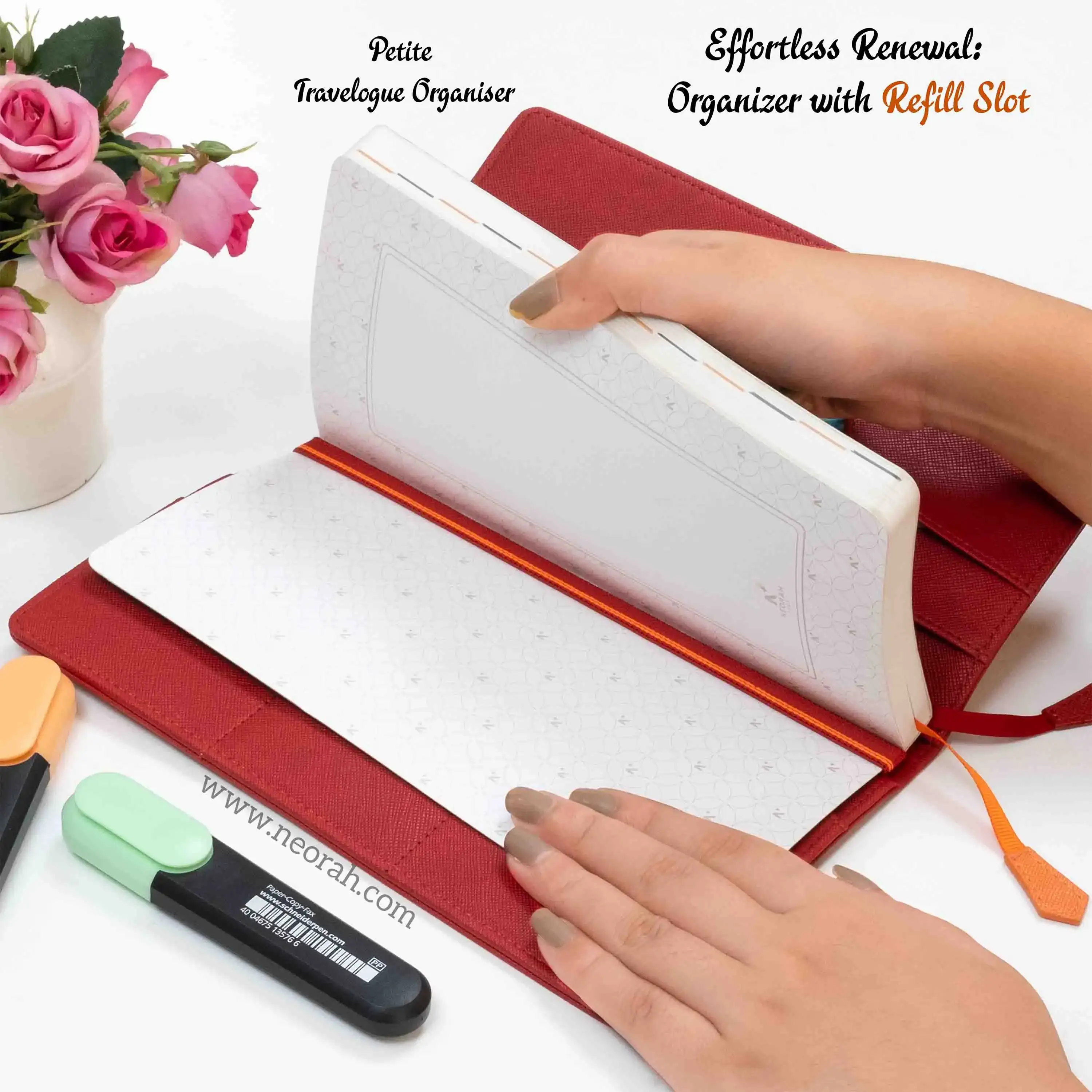 PETITE - REFILLABLE TRAVELOGUE ORGANISER - TRAVELLERS NOTEBOOK - Image 132