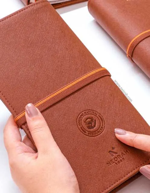 PETITE - REFILLABLE TRAVELOGUE ORGANISER - TRAVELLERS NOTEBOOK - Image 155