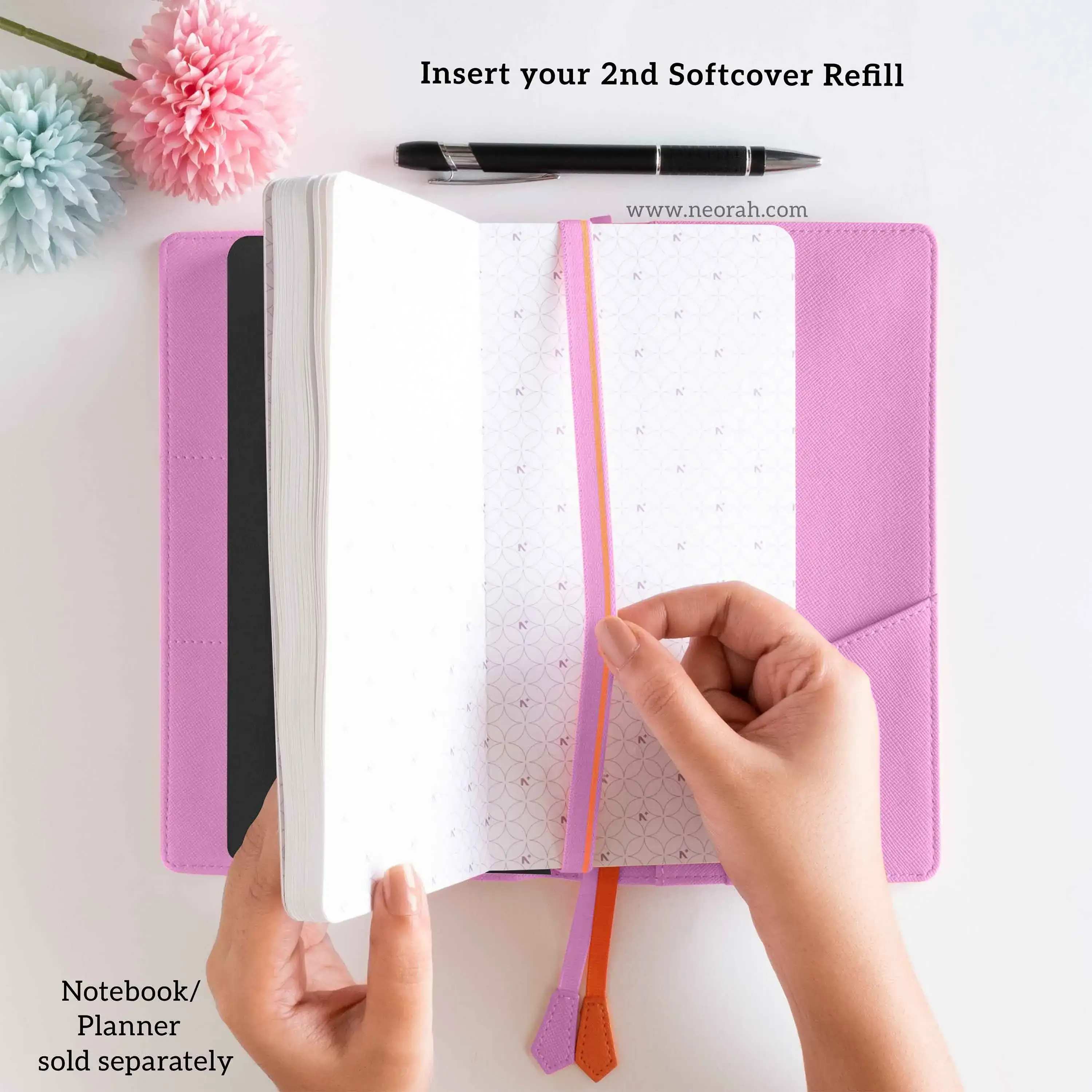 PETITE - REFILLABLE TRAVELOGUE ORGANISER - TRAVELLERS NOTEBOOK - Image 40