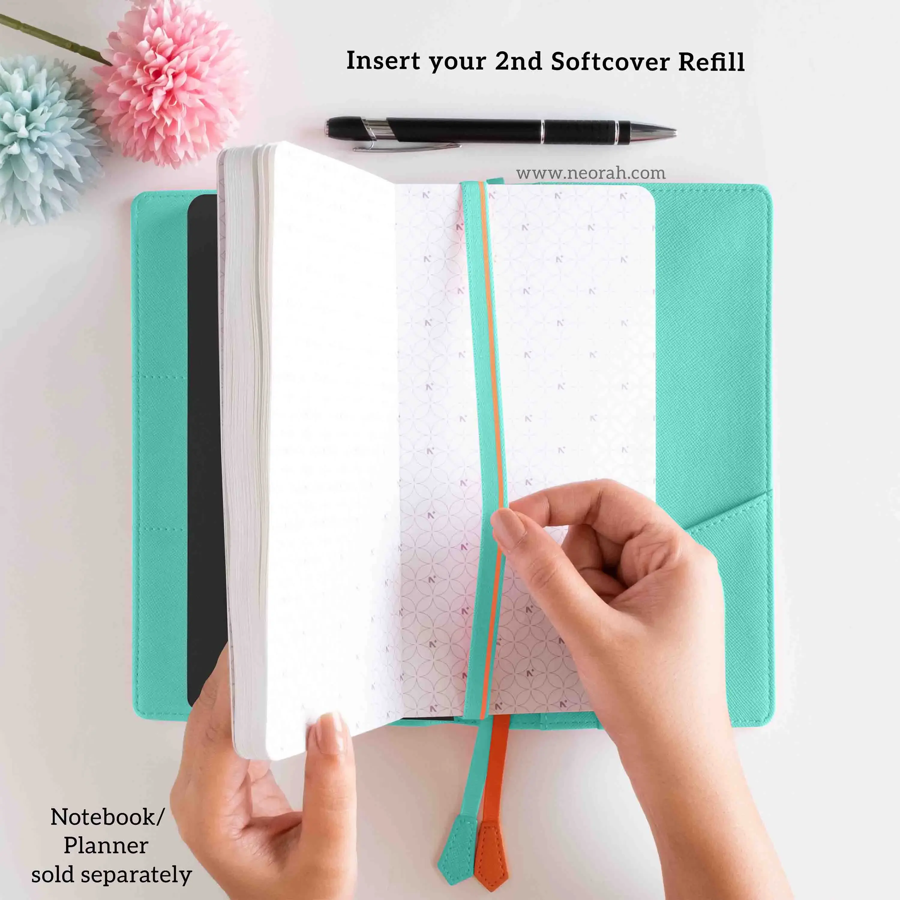 PETITE - REFILLABLE TRAVELOGUE ORGANISER - TRAVELLERS NOTEBOOK - Image 43