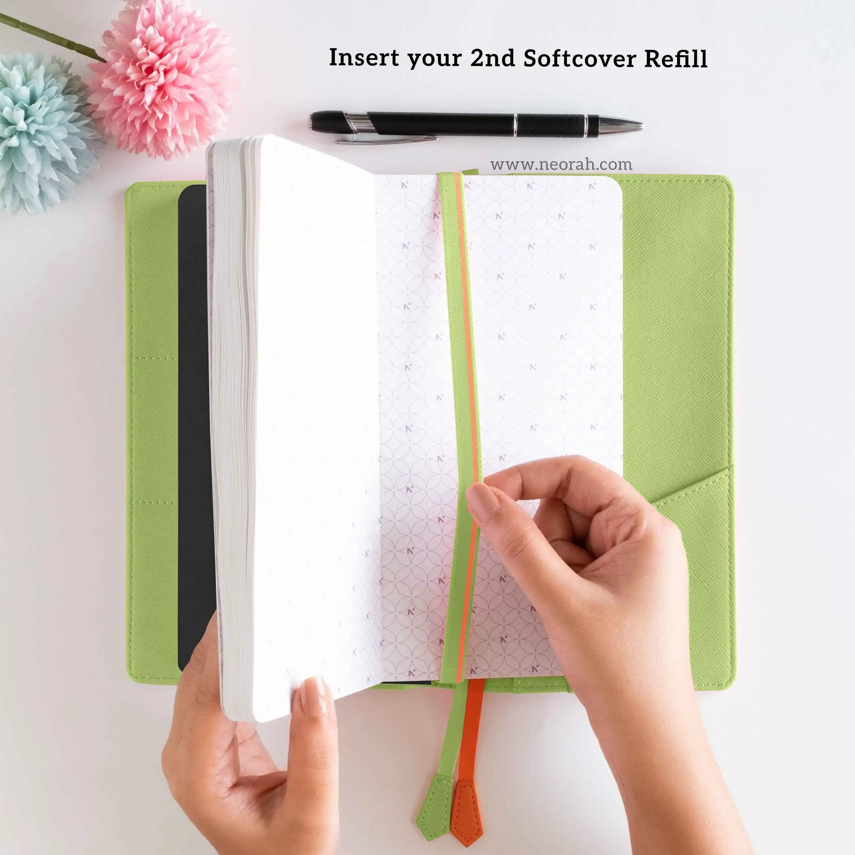 PETITE - REFILLABLE TRAVELOGUE ORGANISER - TRAVELLERS NOTEBOOK - Image 95