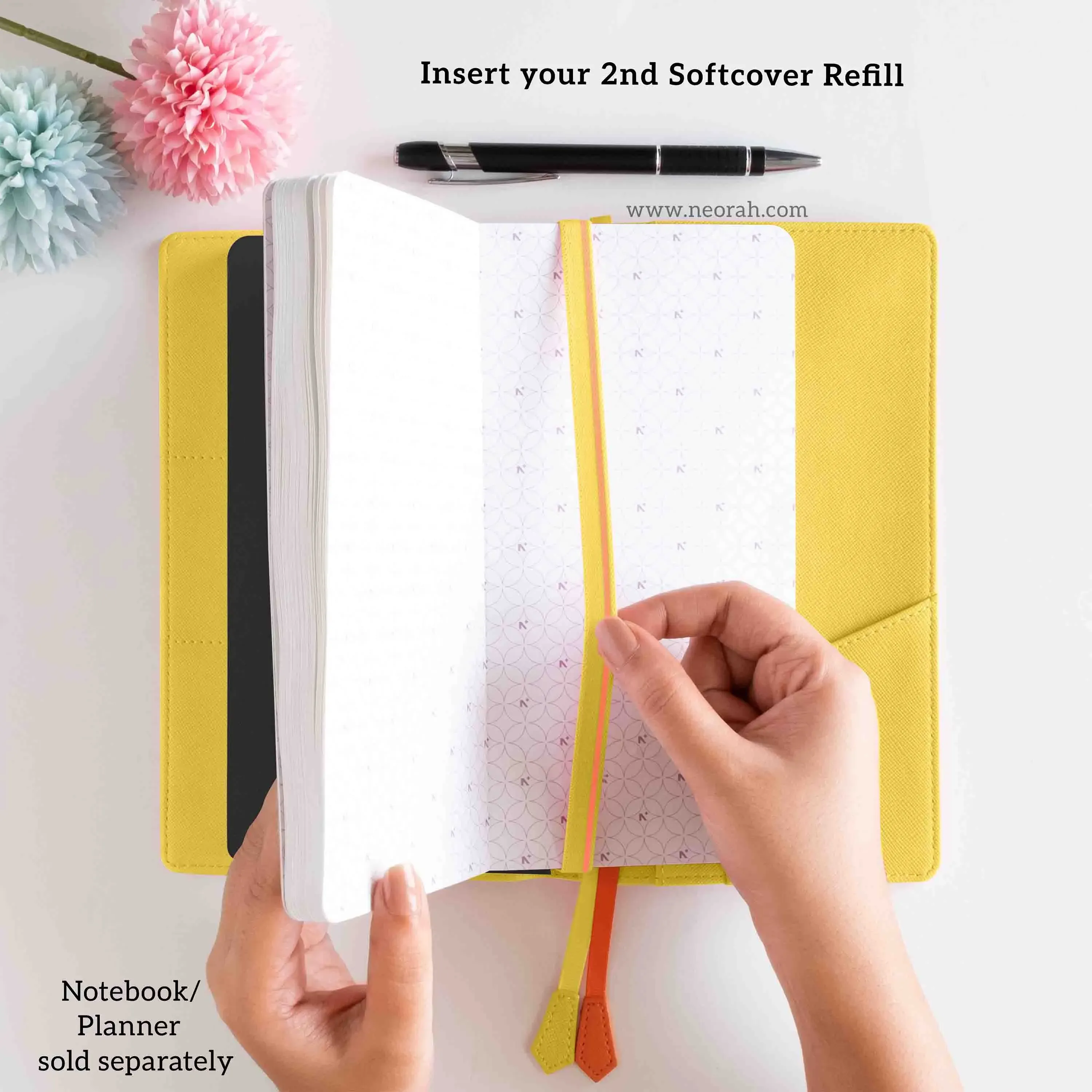 PETITE - REFILLABLE TRAVELOGUE ORGANISER - TRAVELLERS NOTEBOOK - Image 98
