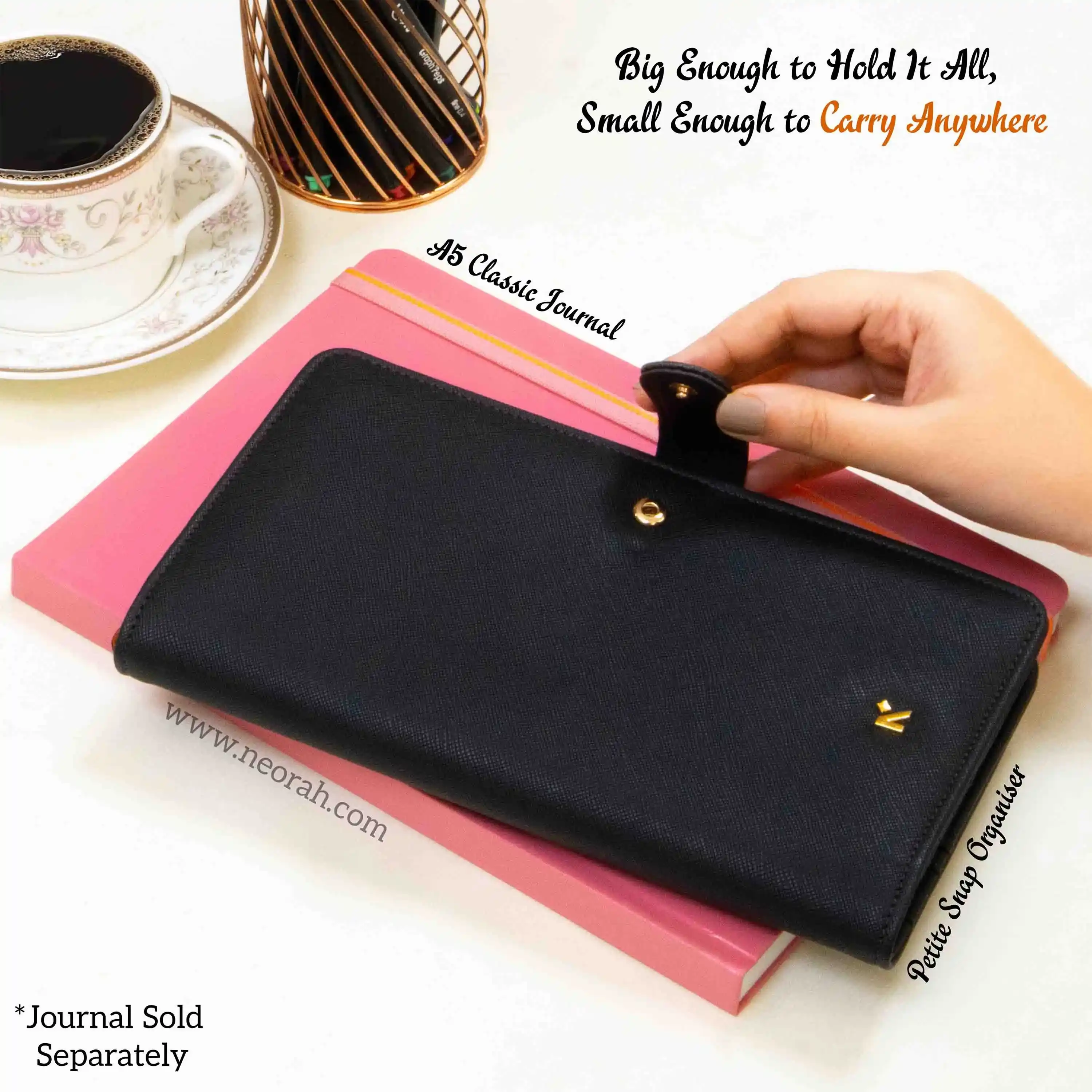 PETITE - REFILLABLE ORGANISER SLEEVE - SNAP BUTTON - Image 39