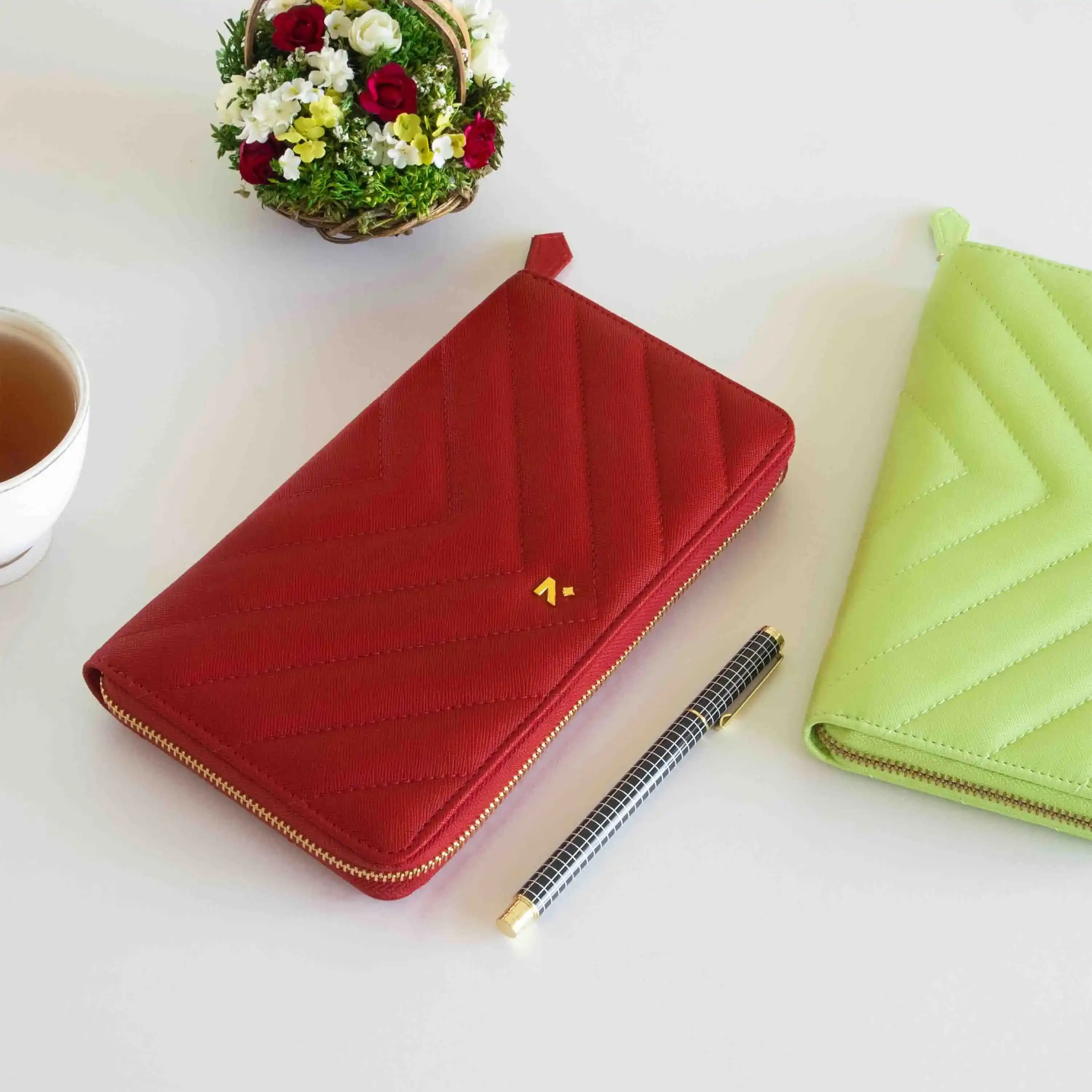 PETITE - REFILLABLE QUILTED ORGANISER SLEEVE - ZIP - Image 100