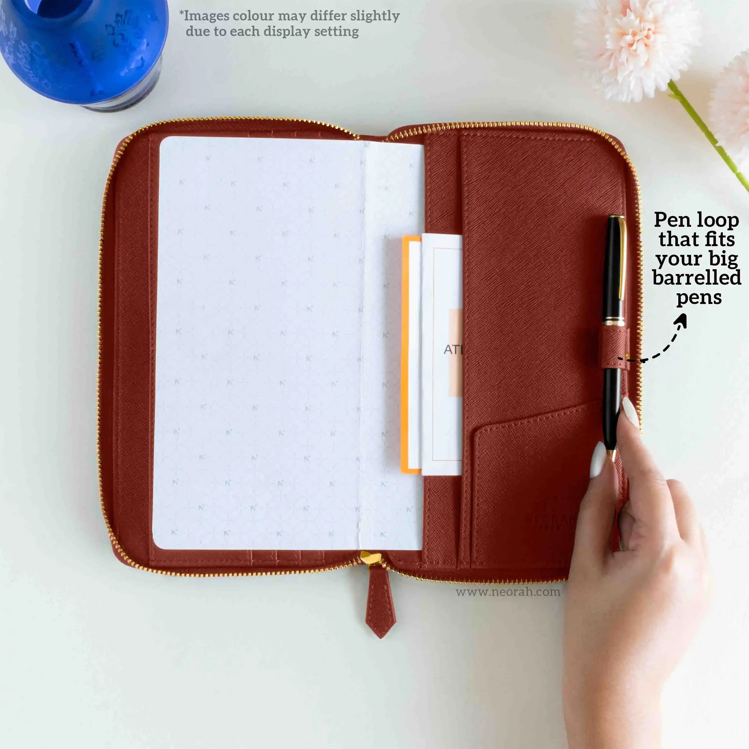 PETITE - REFILLABLE QUILTED ORGANISER SLEEVE - ZIP - Image 121