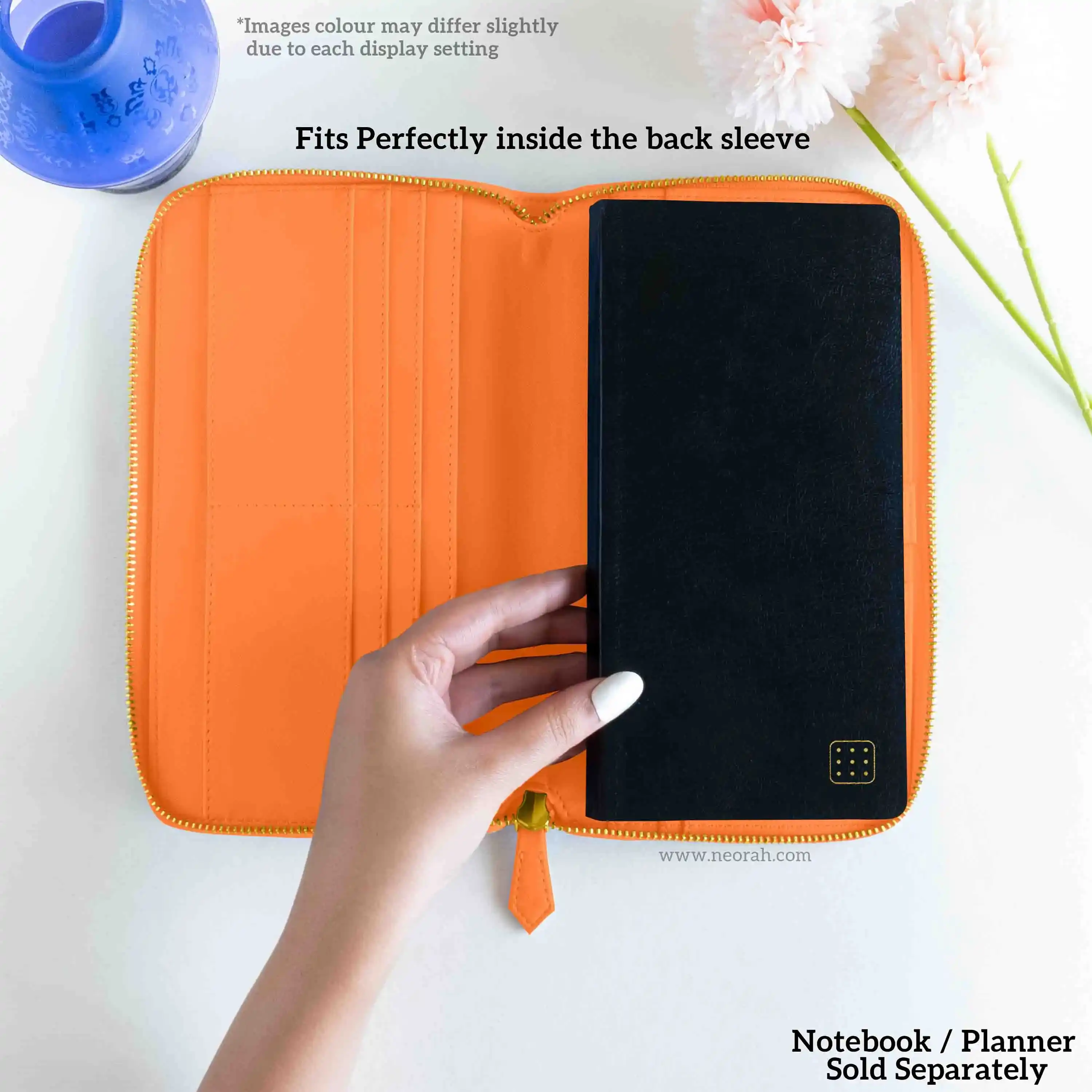 PETITE - REFILLABLE QUILTED ORGANISER SLEEVE - ZIP - Image 177