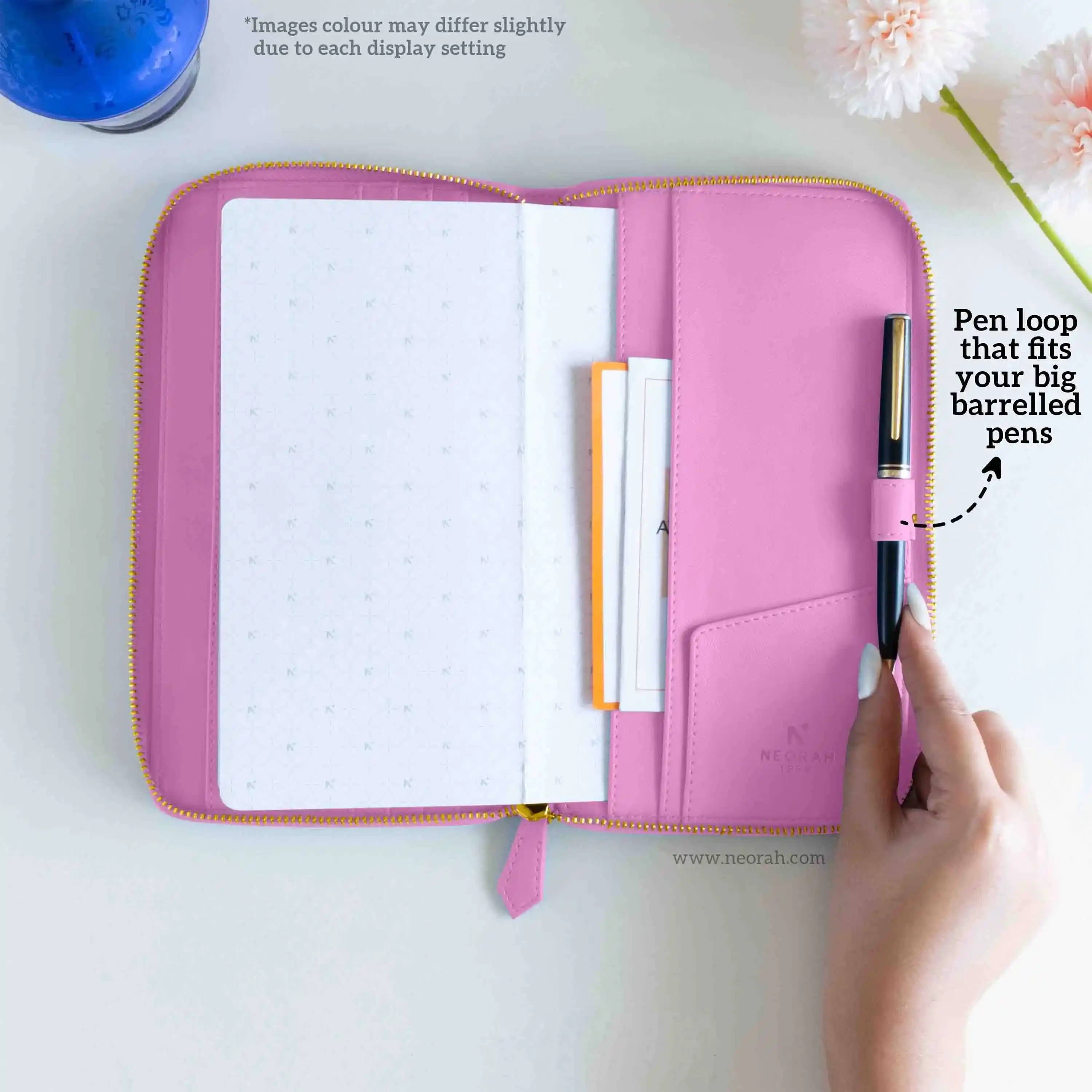 PETITE - REFILLABLE QUILTED ORGANISER SLEEVE - ZIP - Image 211