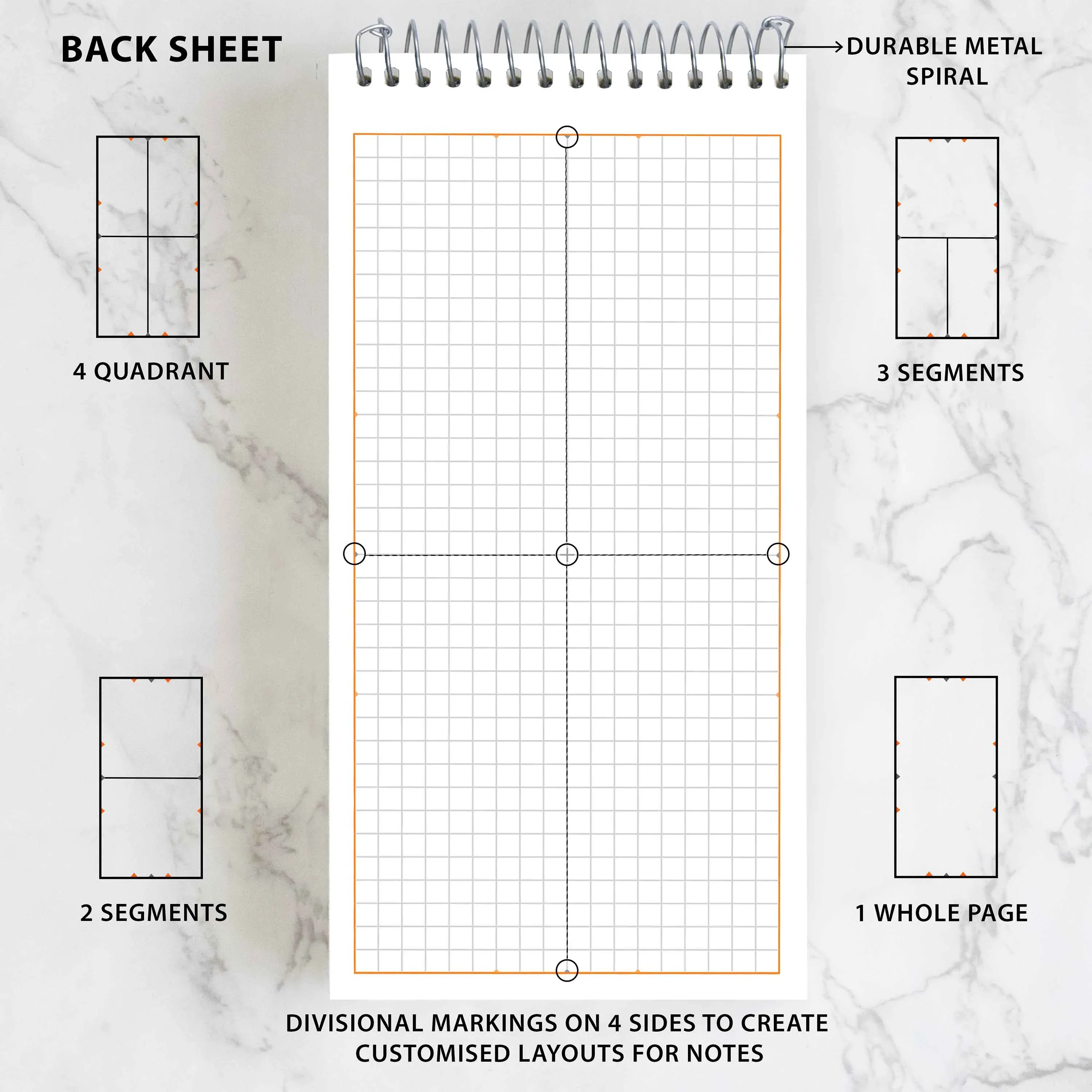 PETITE - UNDATED PLANNER- SOFT COVER - SPIRAL PAD - Image 10