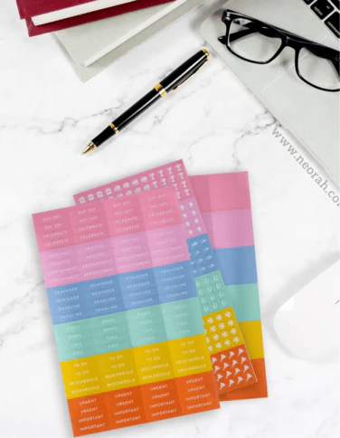 Journal / Planner Stickers - 3 Sheets - Image 6