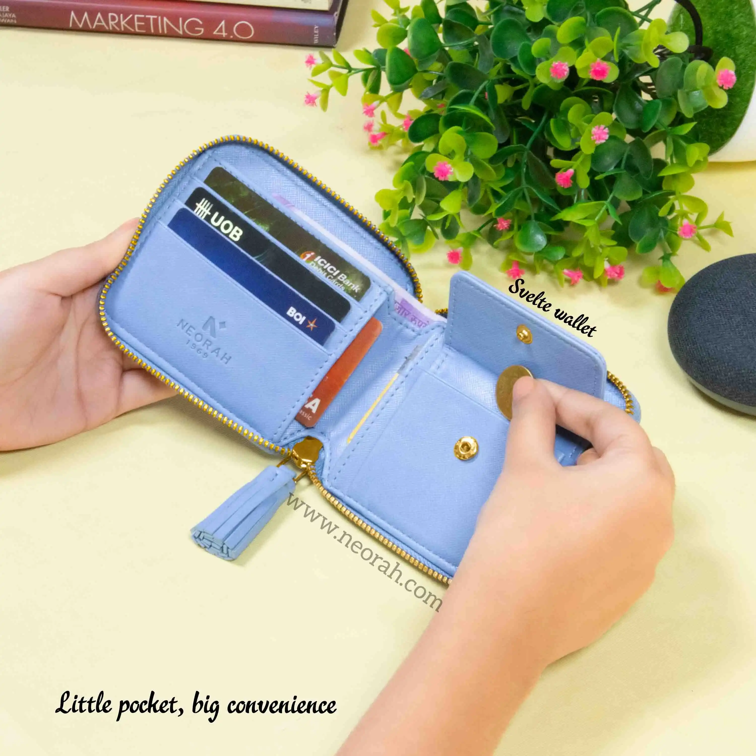 SVELTE – ZIPPER CARD & COIN POCKET WALLET - Image 20