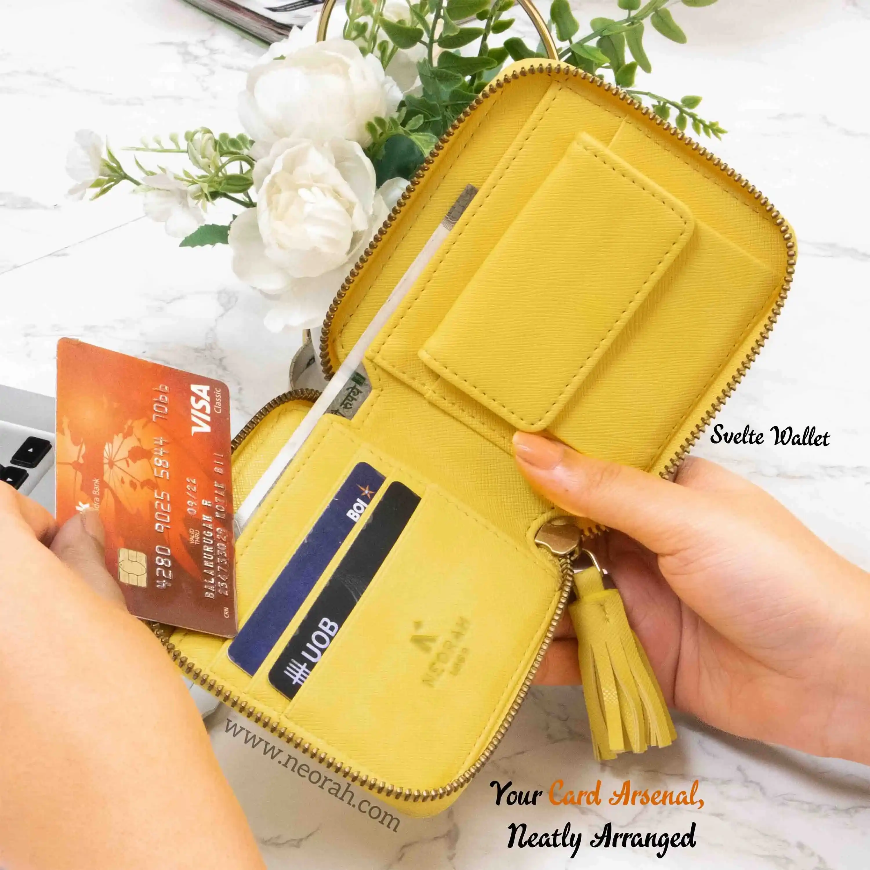 SVELTE – ZIPPER CARD & COIN POCKET WALLET - Image 46