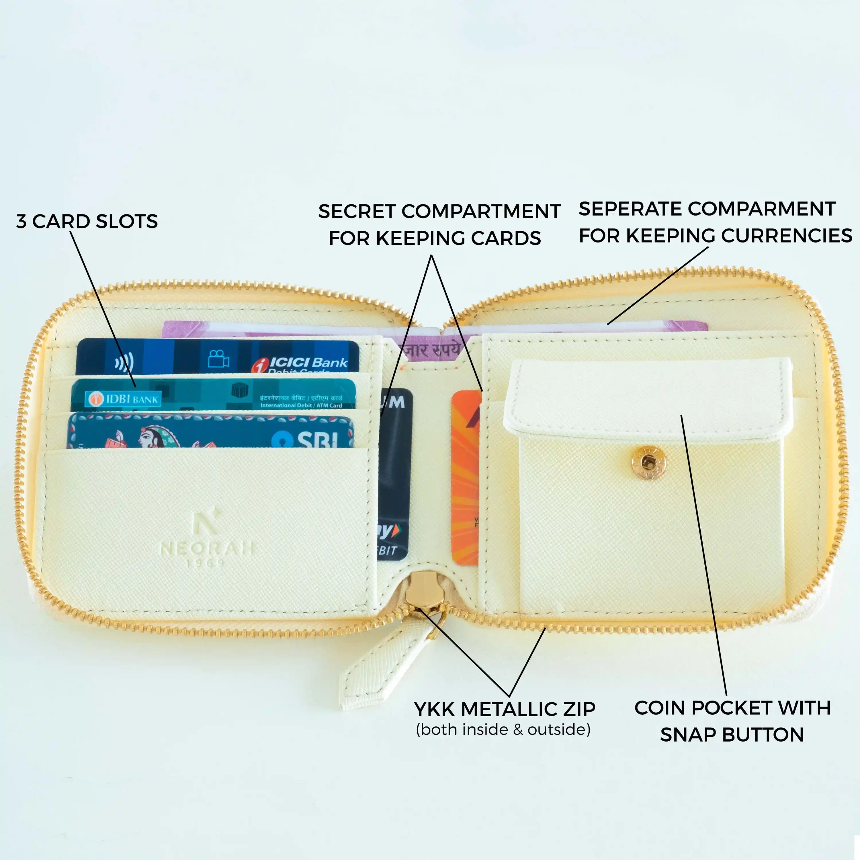 SVELTE – ZIPPER CARD & COIN POCKET WALLET - Image 63